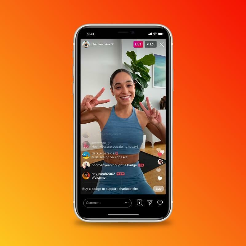 Instagram está haciendo más para apoyar a los creadores con la introducción de insignias en videos en vivo, anuncios IGTV y actualizaciones de compras.