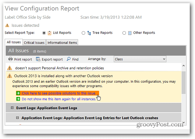 Solucione problemas de Microsoft Office con la herramienta Office Configuration Analyzer