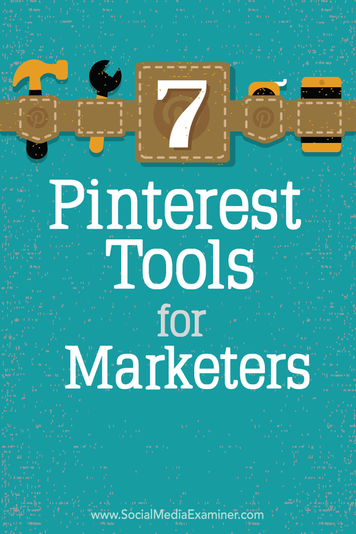 siete herramientas de pinterest para especialistas en marketing