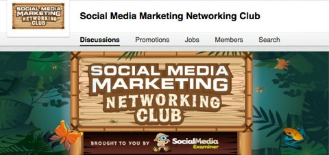 encabezado del club de redes de marketing en redes sociales