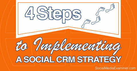 pasos para implementar social crm