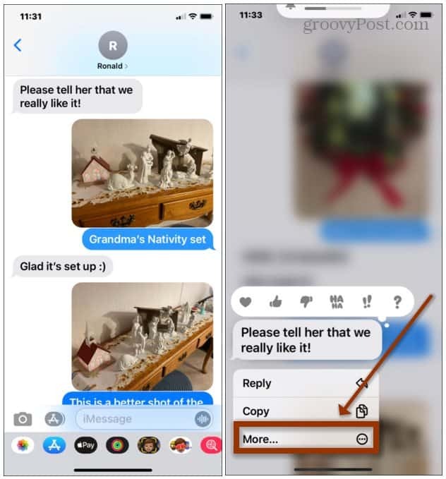  iPhone iMessages Más