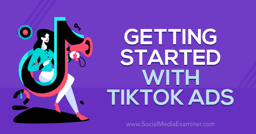 Introducción a los anuncios de TikTok con información de Maxwell Finn sobre el podcast de marketing en redes sociales.