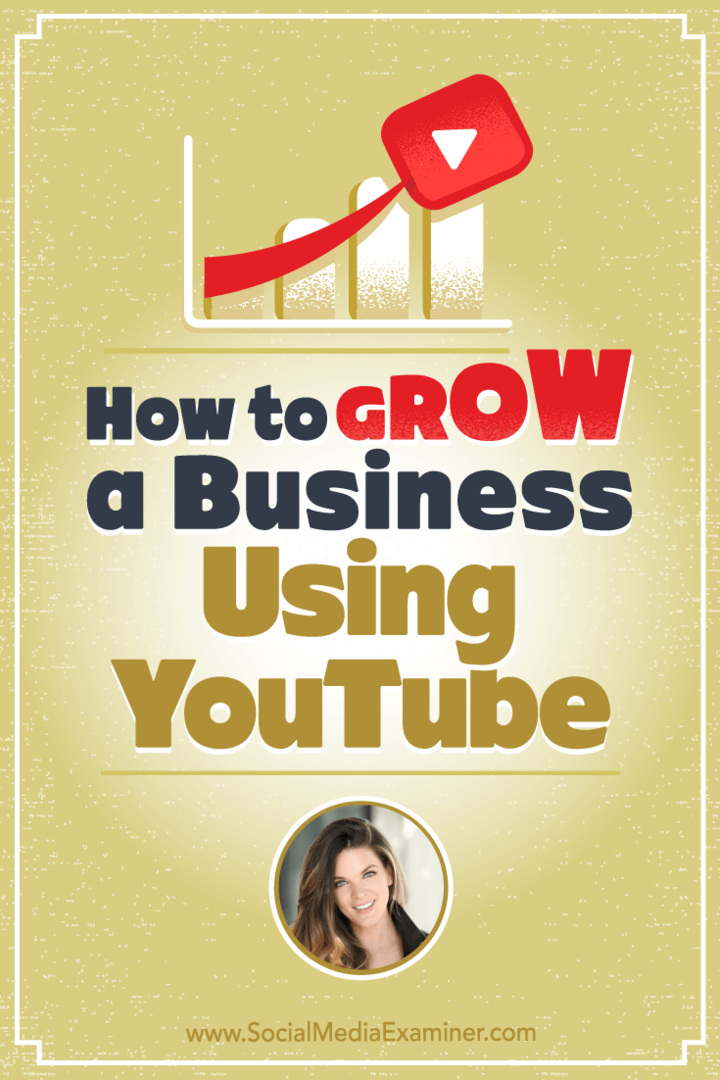 Cómo hacer crecer un negocio usando YouTube con información de Sunny Lenarduzzi en el podcast de marketing en redes sociales.