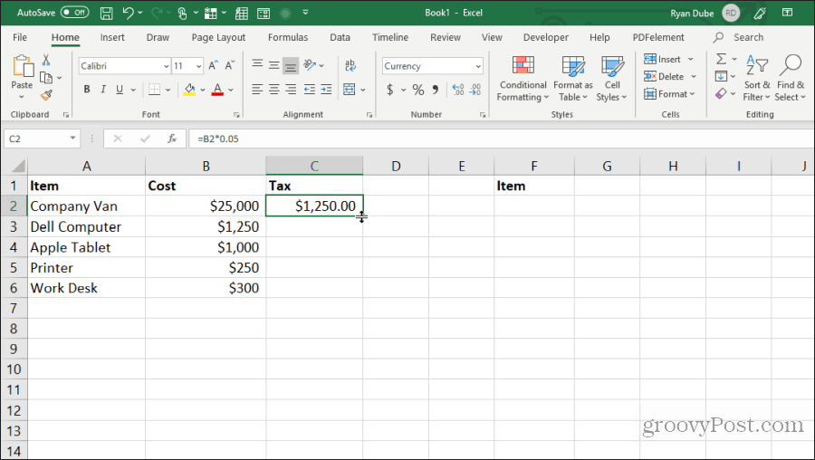 llenar celdas en excel