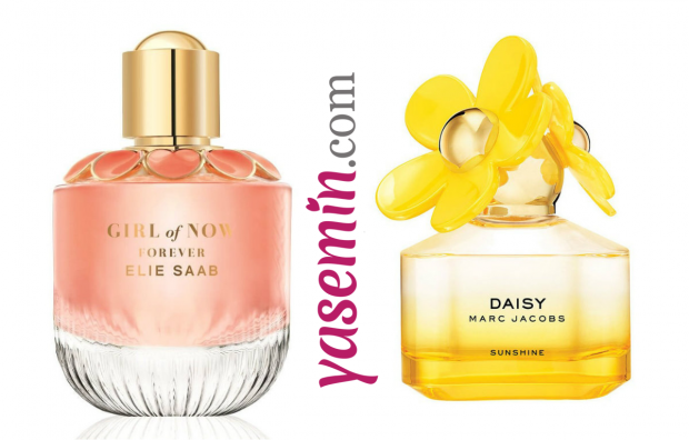 Marc Jacobs Fragancias Daisy Sunshine y Elie Saab Girl Of Now Forever