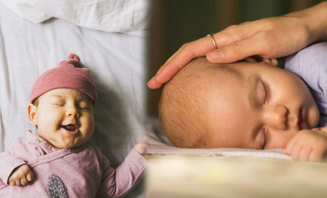 ¿Los bebés sueñan? ¿Cuándo empiezan a soñar los bebés? ¿Qué es el sueño REM?
