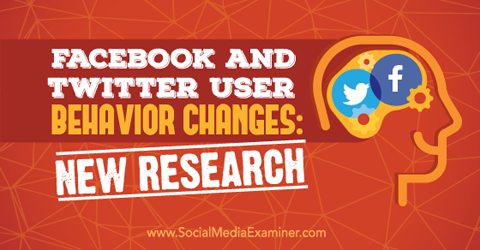 investigación del comportamiento de los usuarios de twitter y facebook