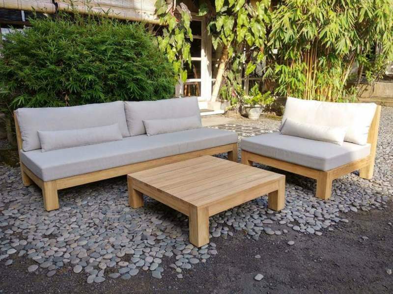 ¿Cómo cuidar los muebles de jardín de madera?