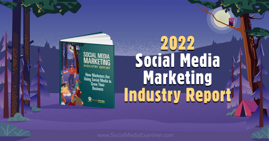 Informe de la industria del marketing en redes sociales de 2022: Examinador de redes sociales