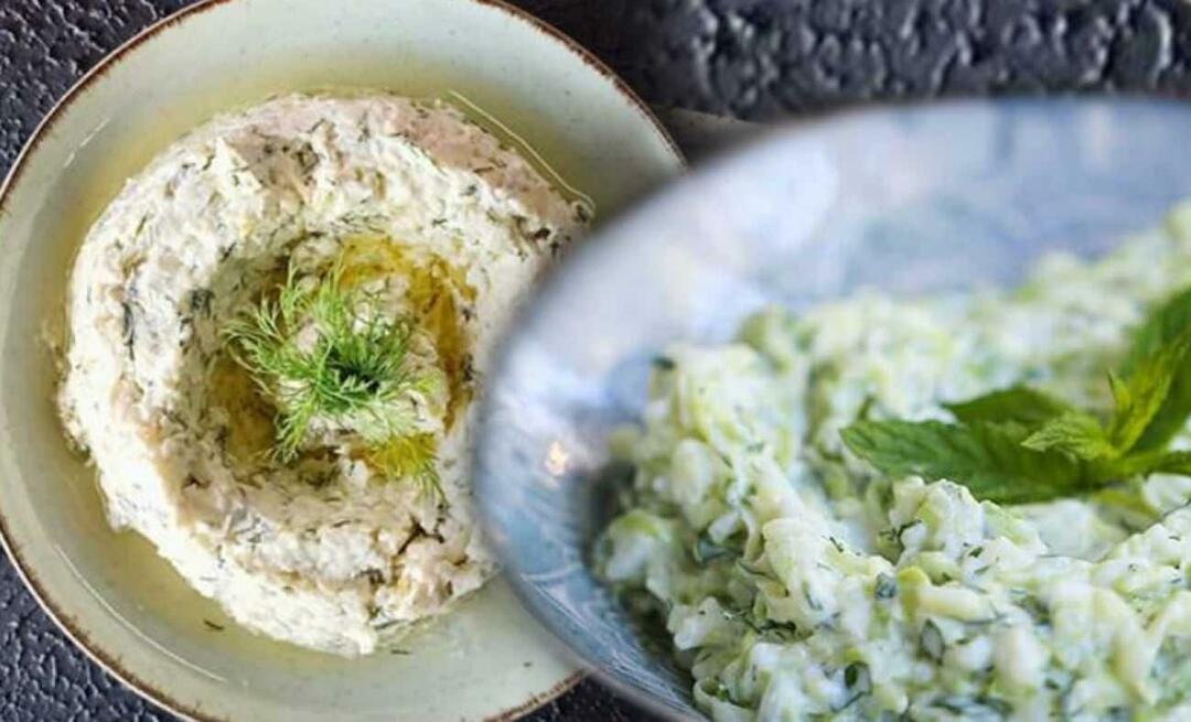 ¿Cómo hacer un aperitivo Nuraniye de la región de Ege? ¡Receta saludable de ensalada Nuraniye Meze!