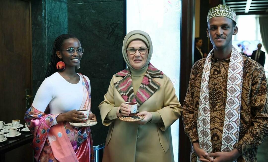 ¡Emine Erdoğan se unió a la African House Association! Los países africanos extienden su mano...
