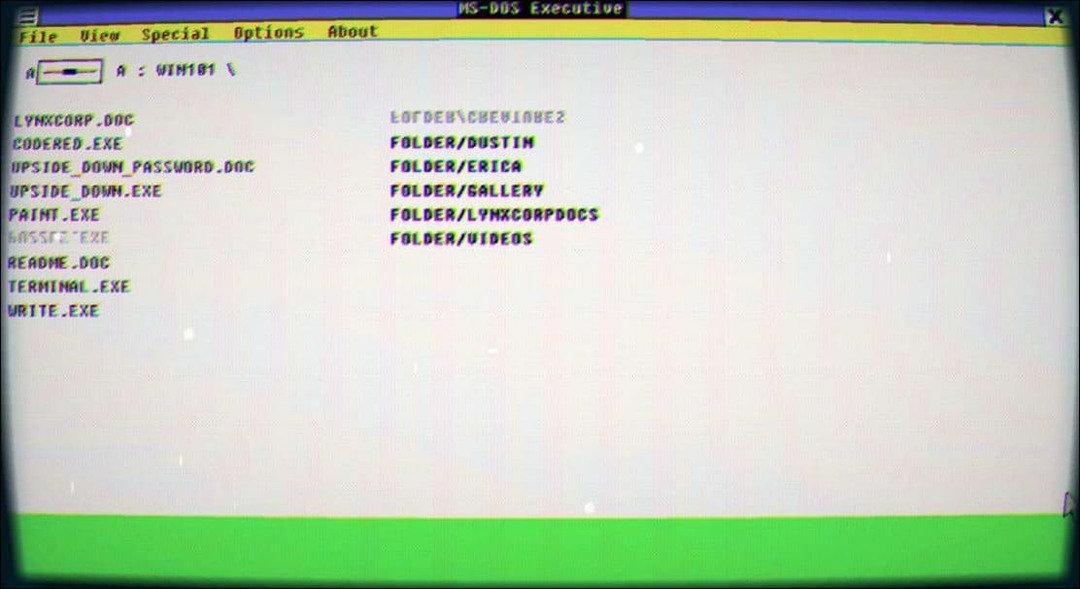 Experimente Windows de 1985 con el tema de juego y retroceso de Windows 1.11