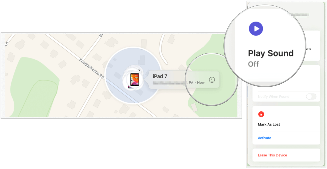 Uso de la aplicación Find My de Apple en Mac