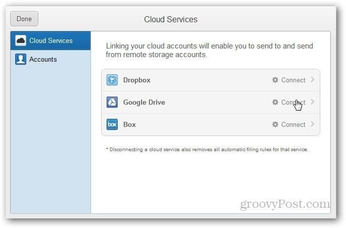 Enviar automáticamente archivos adjuntos de Gmail a Google Drive, Dropbox y Box