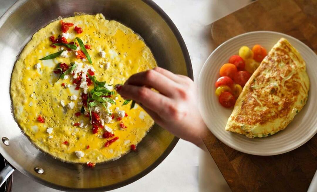 ¡La receta de una tortilla hinchada tan esponjosa como una nube! ¿Cómo hacer un huevo revuelto con huevos?