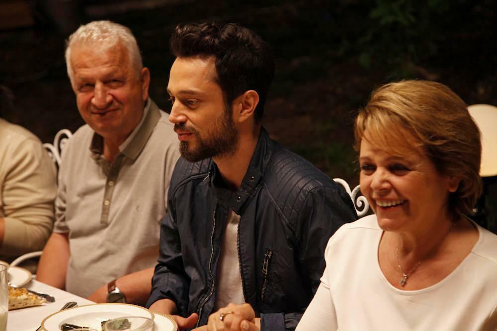Murat Boz y su familia