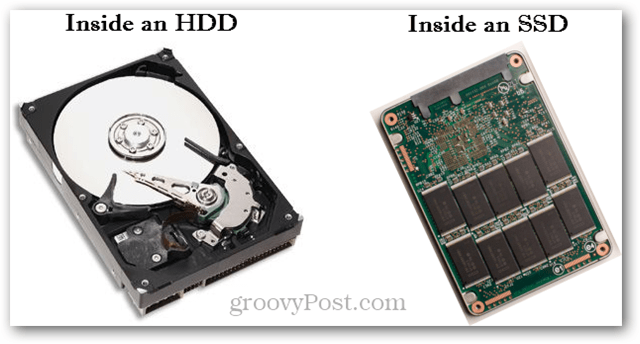 SSD vs unidad de disco duro