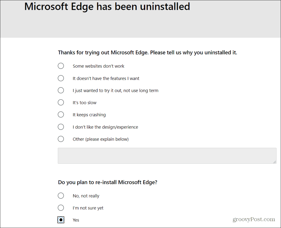 Cómo desinstalar Microsoft Edge de Windows 10