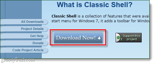 descargar shell clásico de sourceforge