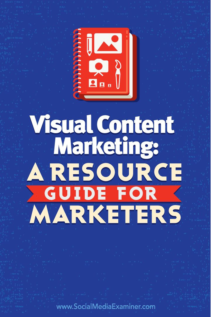 recursos de marketing de contenido visual