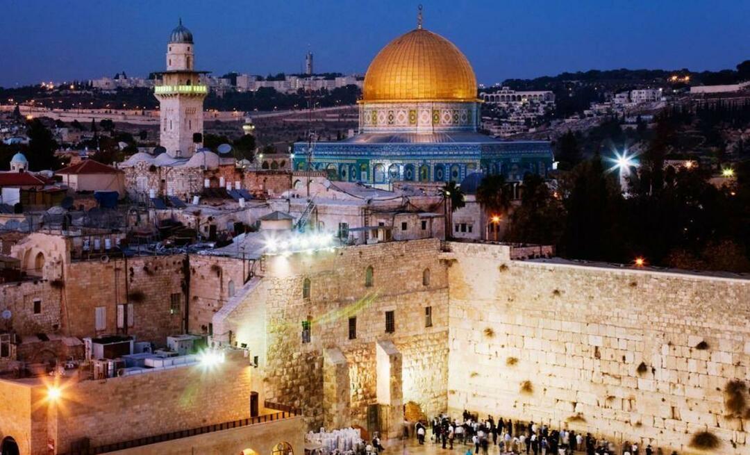 ¿En qué meses es más preferible visitar Jerusalén? ¿Por qué Jerusalén es tan importante para los musulmanes?