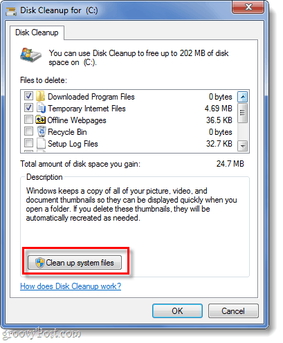 limpiar archivos systme en windows 7
