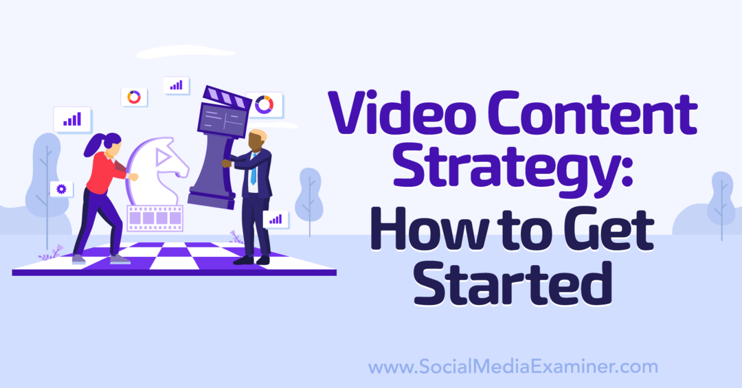 Estrategia de contenido de video: cómo empezar
