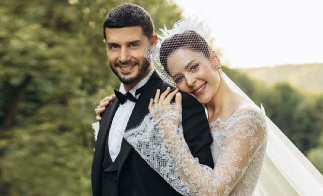 ¡Romántica publicación de aniversario de Berk Oktay para su esposa Yıldız Çağrı Atiksoy!